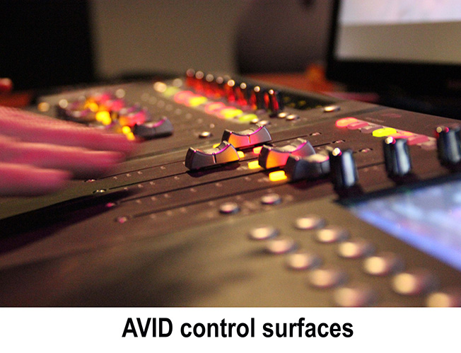 Avid control surfaces